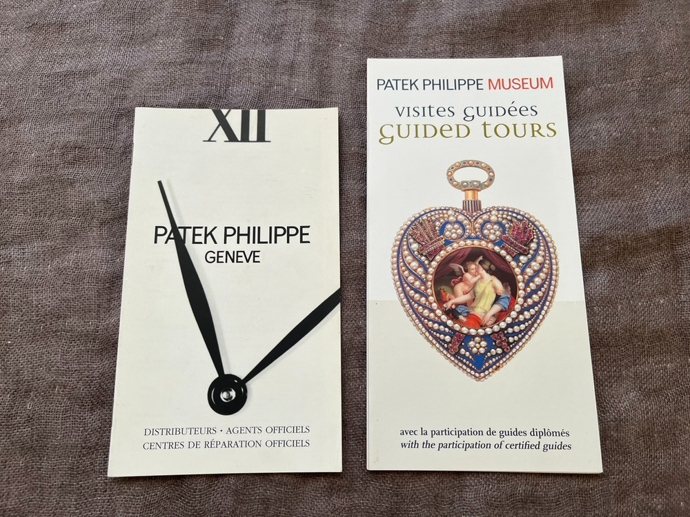 Patek Philippe Cover Manual Instruction Booklet Outer Box Set