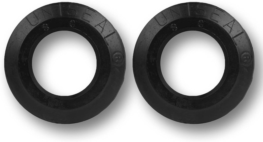 1" UNISEAL Flexible Tank Adapter (Bulkhead) - 2 Pack