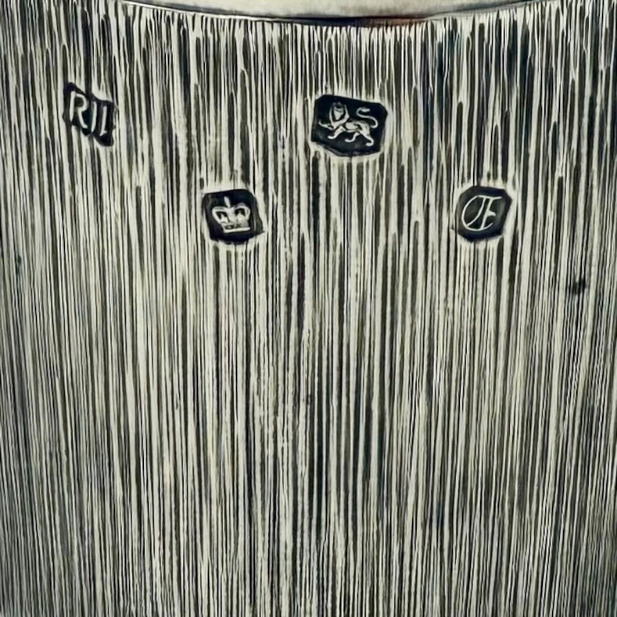 Modern Sterling Silver Beaker Sheffield 1973