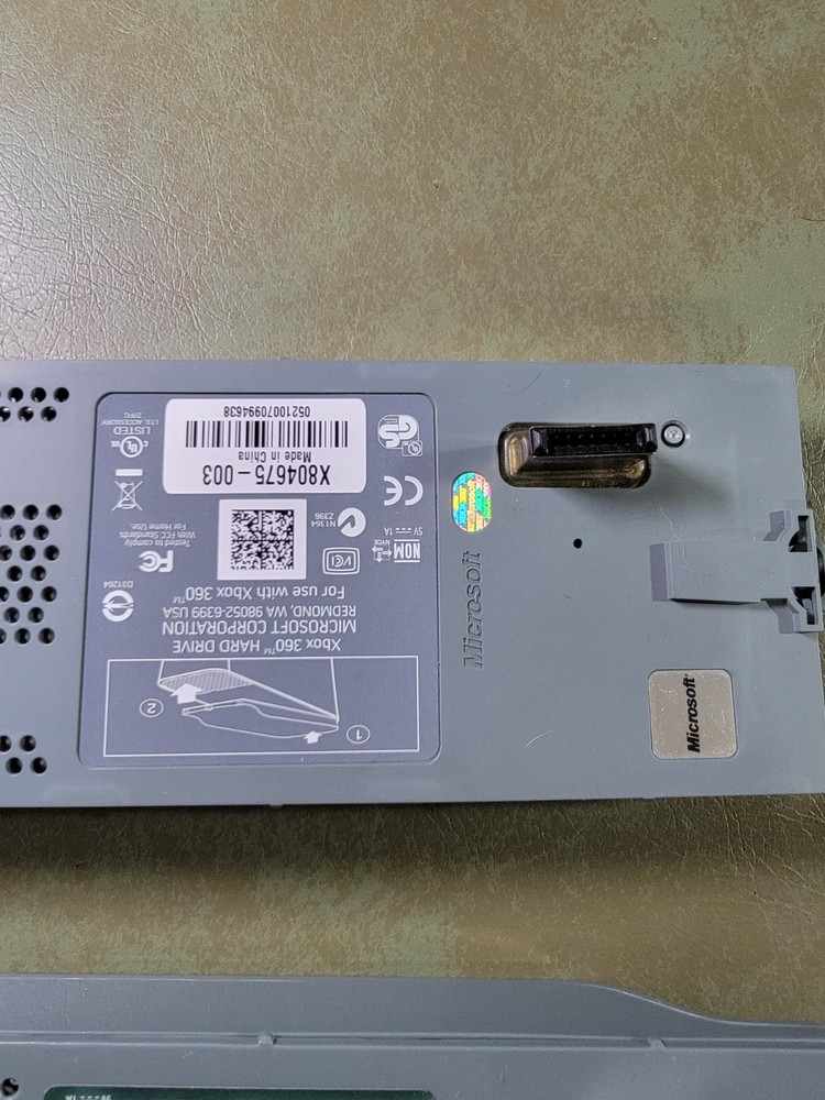 2 Microsoft Xbox 360 Hard Drive HDD Untested.