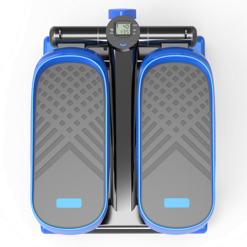 Home Office Exercise 330LBS Capacity Workout Mini Stepper with Resistance Bands