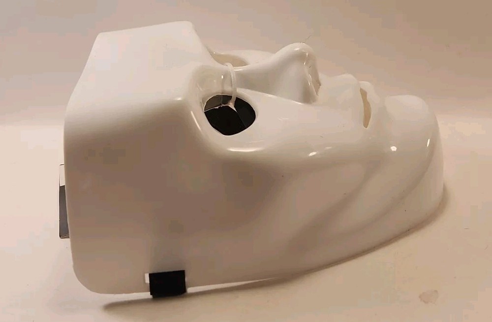White Blank Face Mask - Fun world New with tags