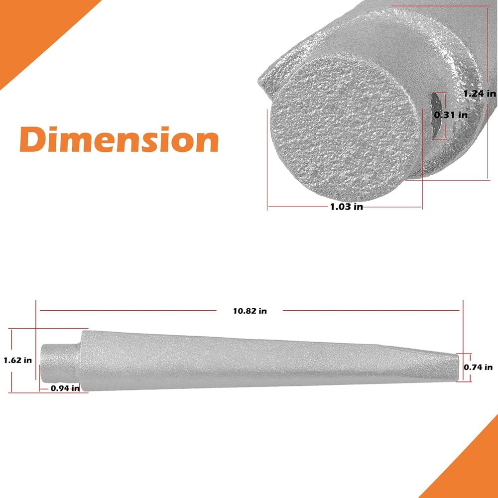 Blacksmith Drift Tool Blacksmithing Tomahawk Eye Drift Axe Hammer Eye Drift