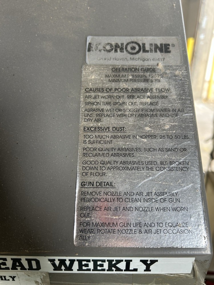 Econoline Sandblast Cabinet