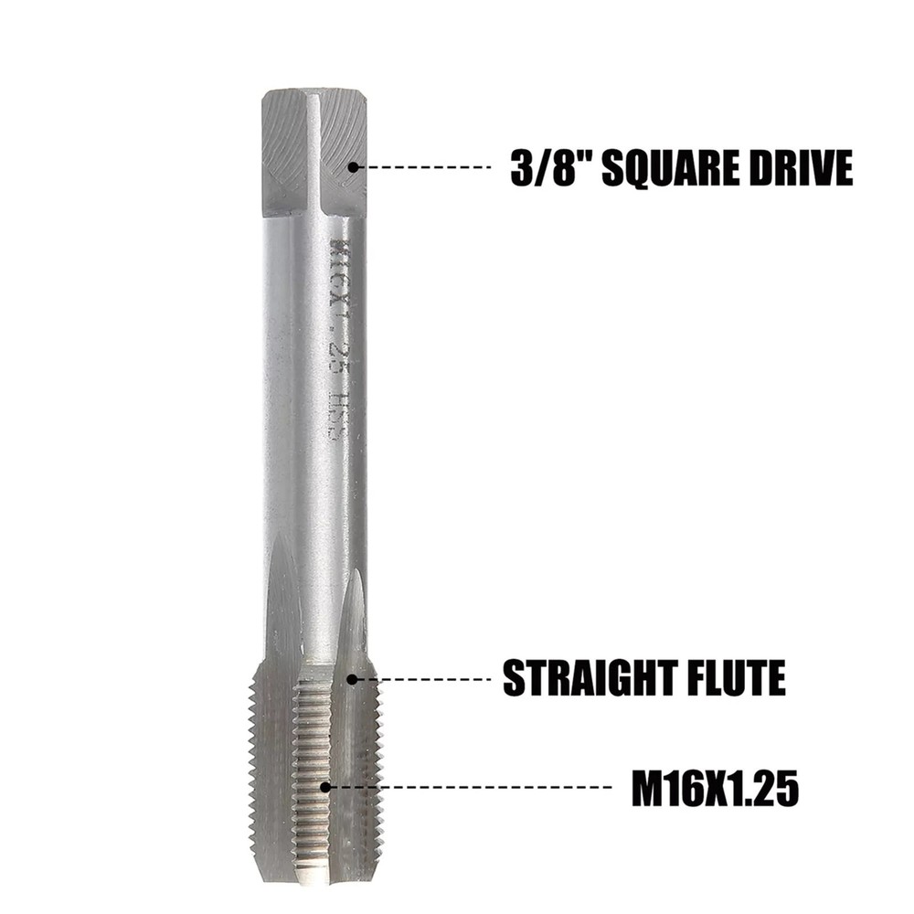 1Set Spark Plug Thread Repair Tool Accessories with M14x1.25Thread Inserts