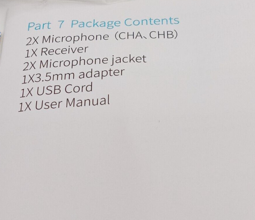 Wireless Microphone, UHF Wireless Dual Handheld Dynamic Battery Red and Grey
