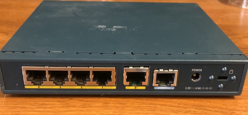 Cisco Systems PIX 501 Firewall VPN Security Networking (Need AC Adapter)