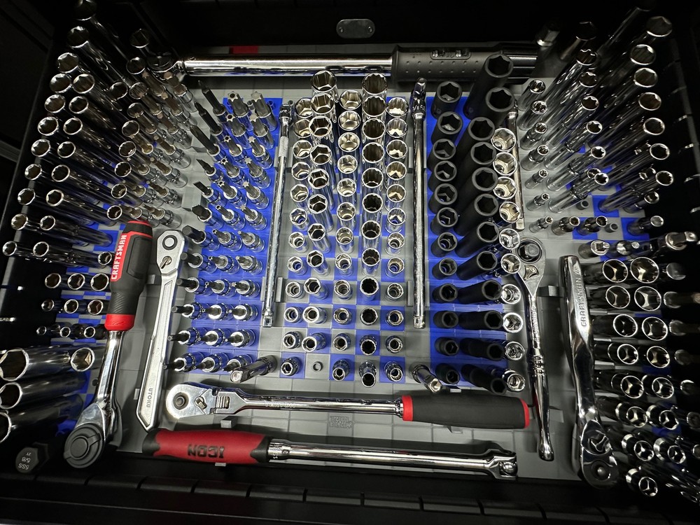 50 Pack - Socket Bloks Modular Socket Organizer Magnetic