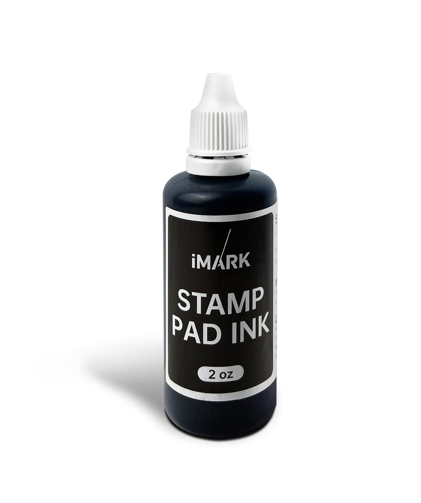 iMARK Premium Refill Ink for Self-Inking Stamps 2 oz Black