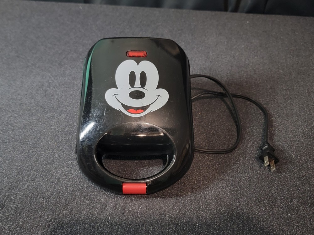 Mickey Mouse Disney Waffle Maker Non Stick Electric Kitchen Cooker - Tested