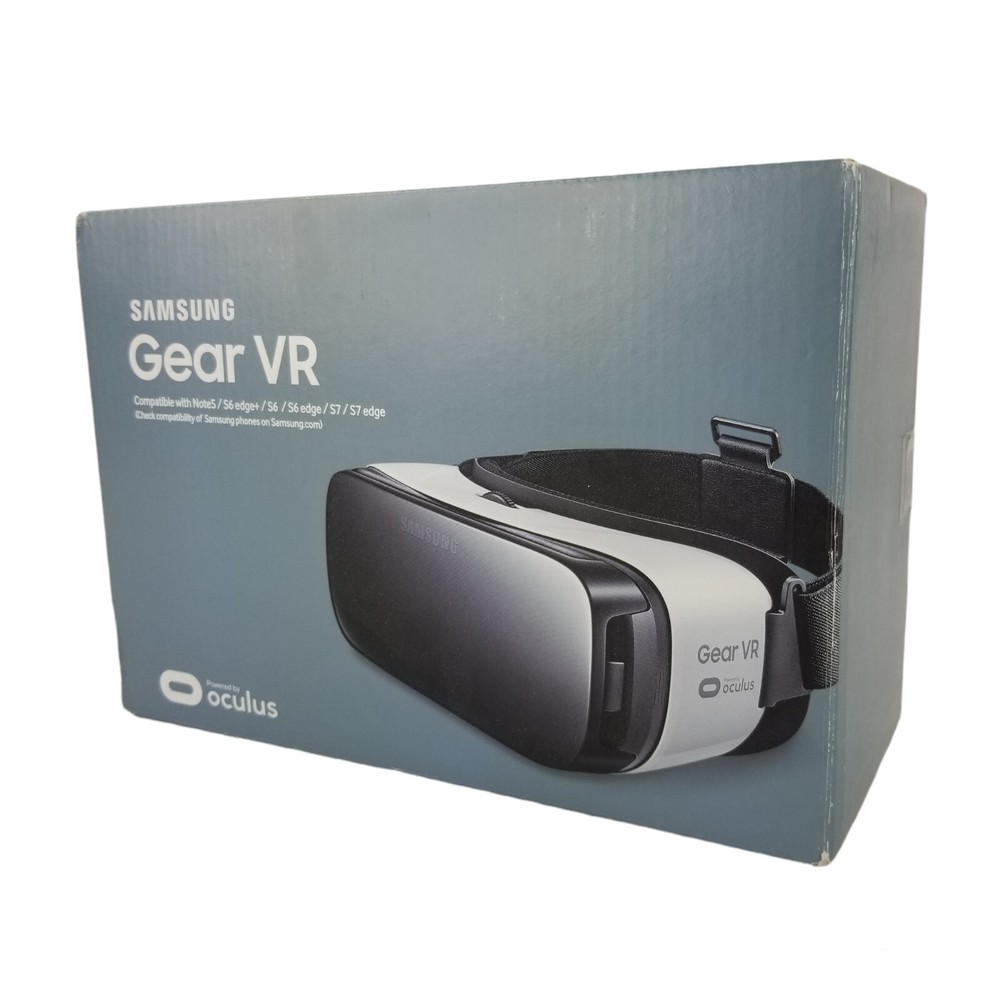 Samsung Gear VR Oculus 2015 Virtual Reality Headset Note5 S6 S7 Edge White Euc