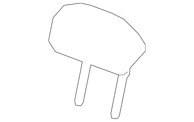 Genuine Honda Headrest Outer 82140-TE0-A22ZA