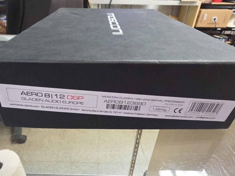 AERO 8|12 DSP Mosconi Digital Signal Processor Standalone DSPTrack