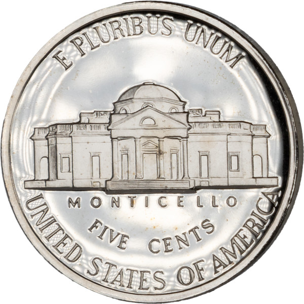 1984-S Jefferson DCAM Proof Nickel • Directly Pulled from US Mint Proof Set