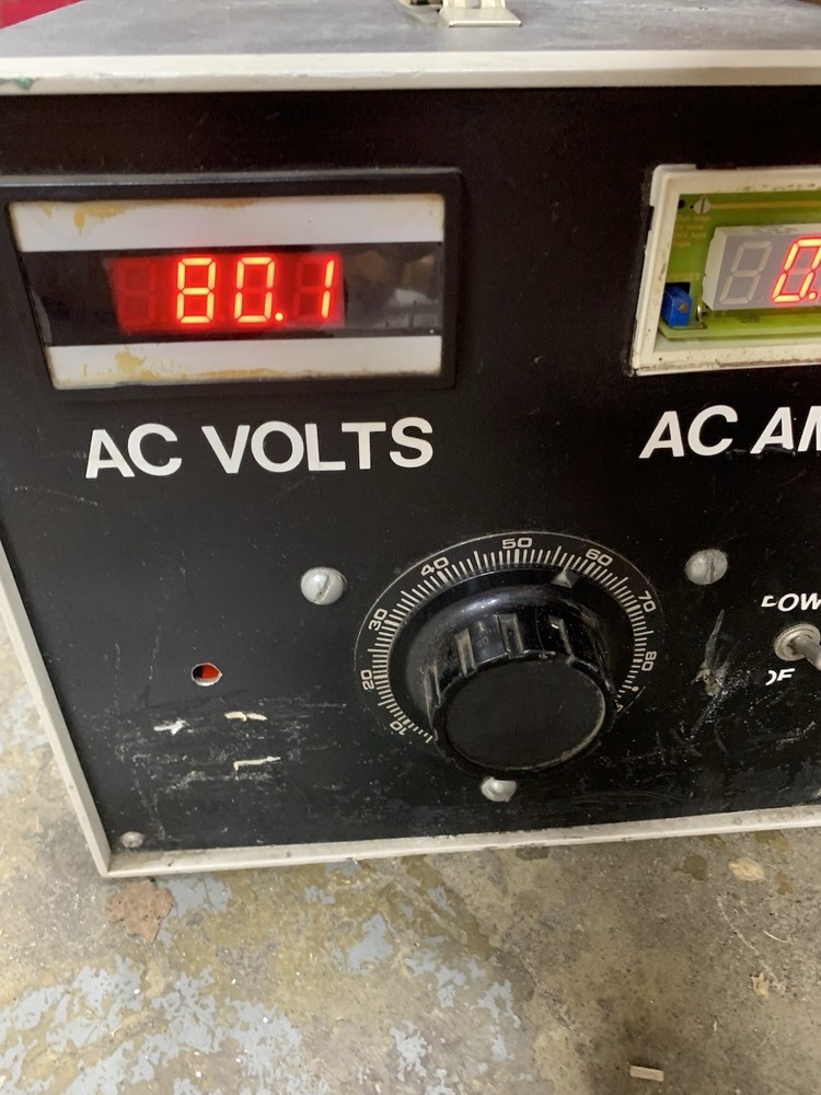 Variable Voltage Transformer single phase motor test AC VOLTS AND AC AMPS
