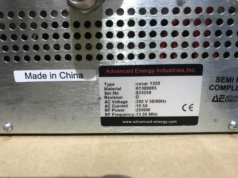 Advanced Energy cesar 1320 RF Power Generator 2000W