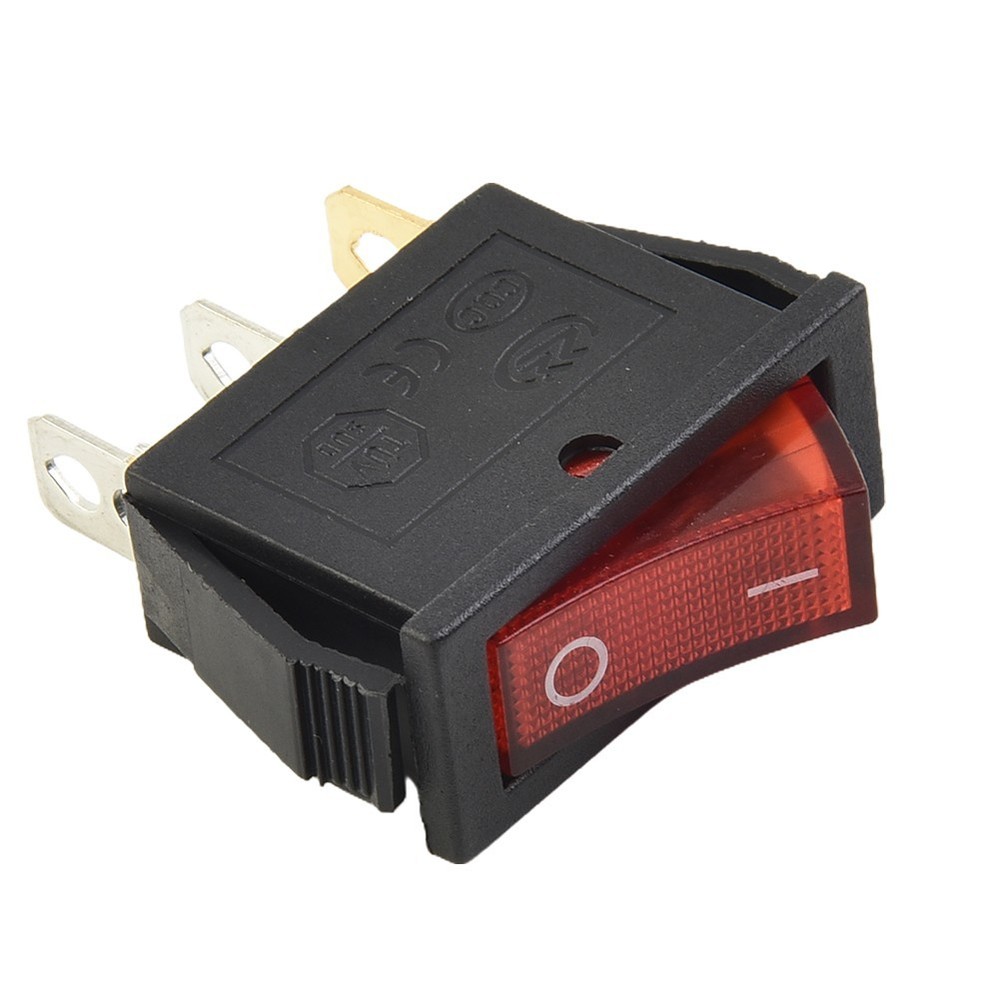 2. Gear Red with Light On-Off 3pin Easy Installation with Plug Terminals