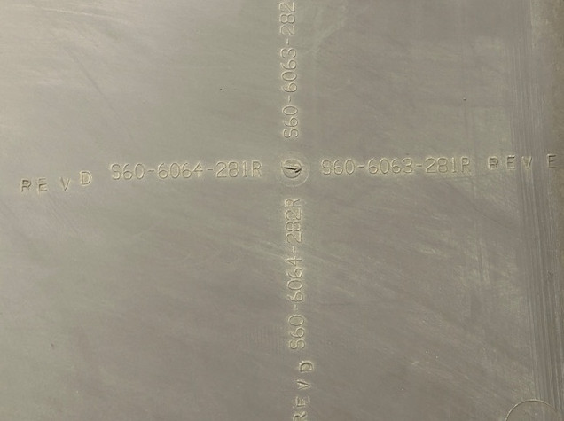 PETERBILT S60-6063-281R PANEL-INTERIOR TRIM