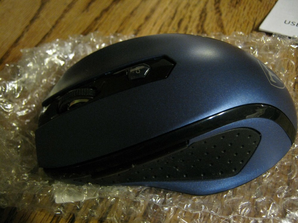 Poleyn 2.4G Wireless Optical Mouse for Mac Windows Notebook NEW