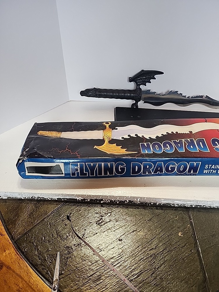 22 inch Flying Dragon Dagger Missing Stand Prop