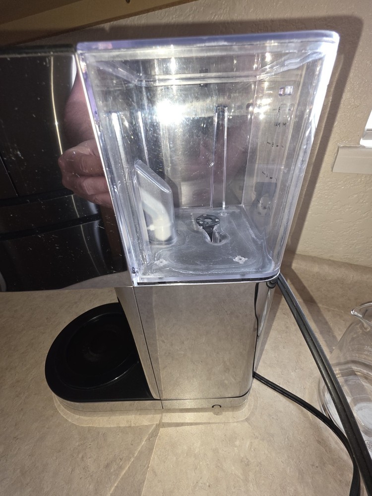 Russell Hobbs Model CM8100 8 Cup Coffeemaker Chrome & Black Tested Working