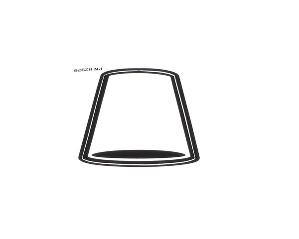 62929 Grindmaster Cecilware Decal,Cup Placement Genuine OEM GM62929