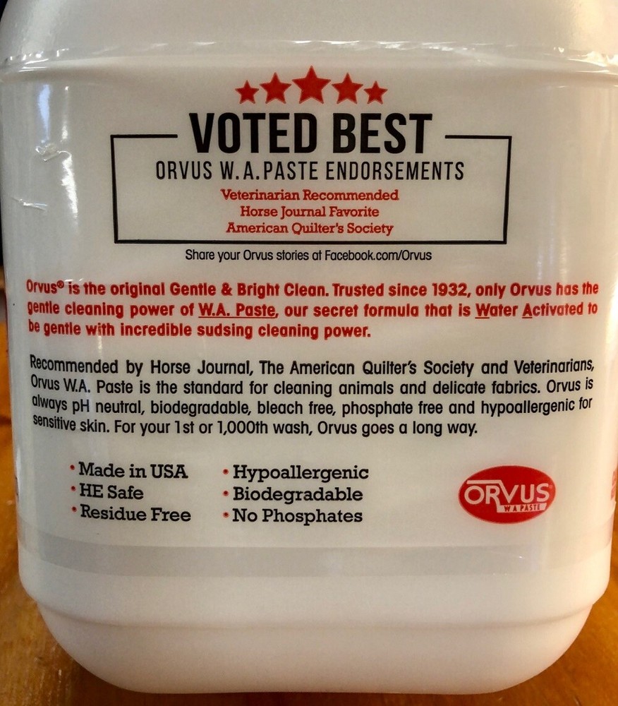 Orvus WA Paste - 7lb