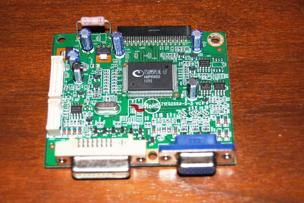 HP EM890A monitor main board