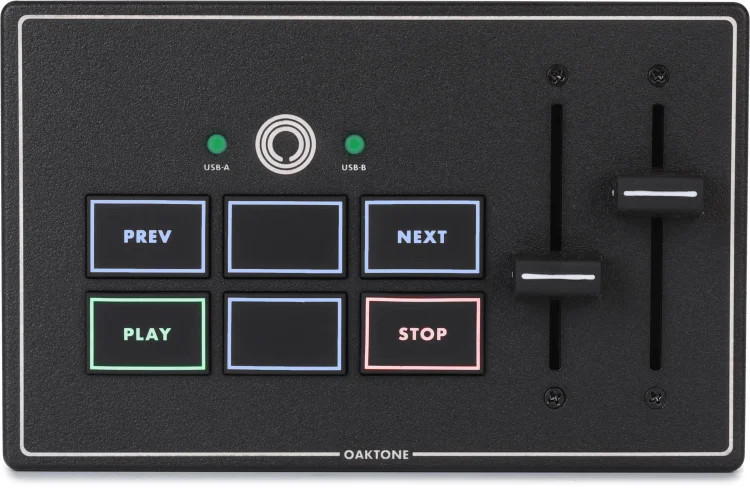 Oaktone Oakboard Slide Duo 2-output MIDI Control Surface