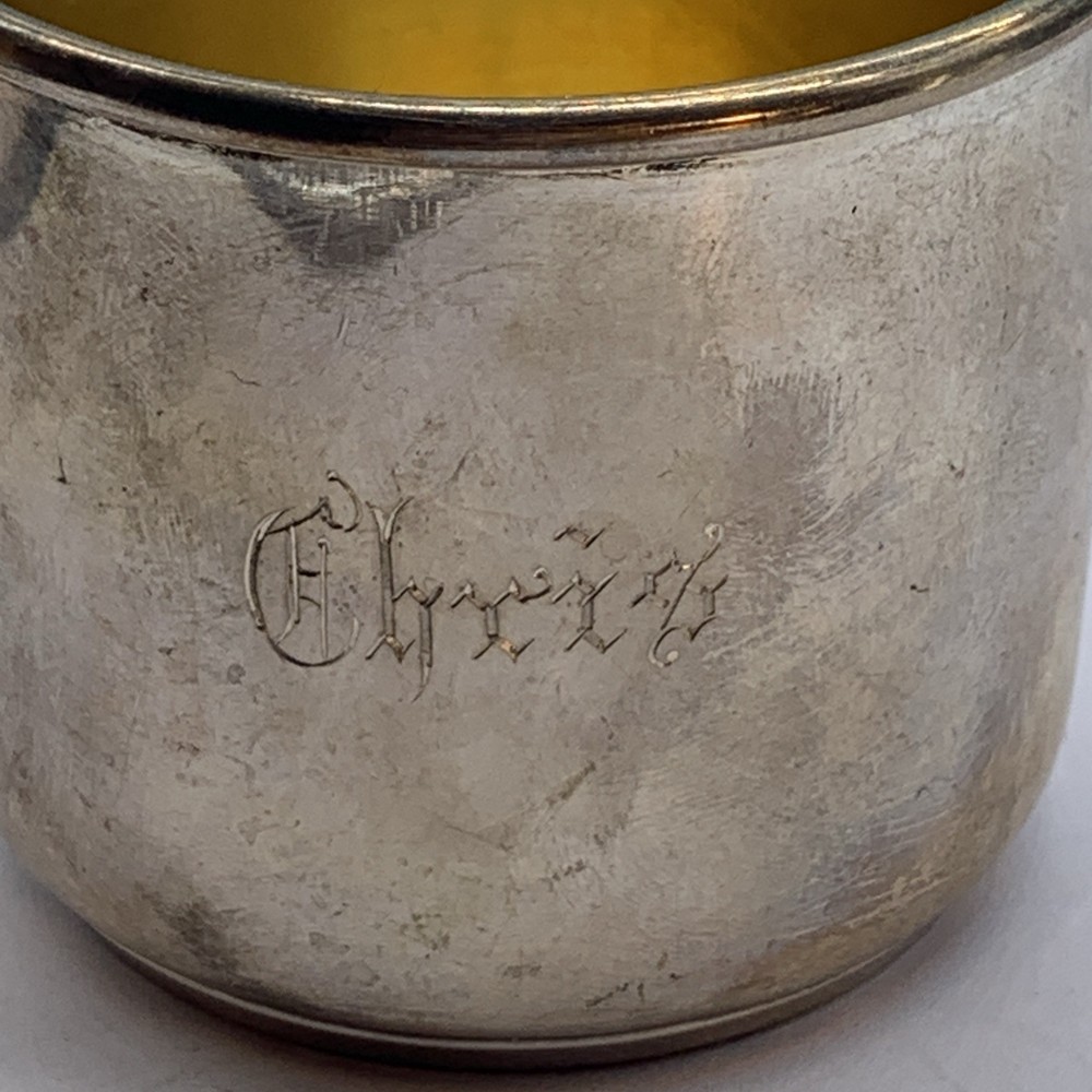Vintage Sterling Silver Baby Cup