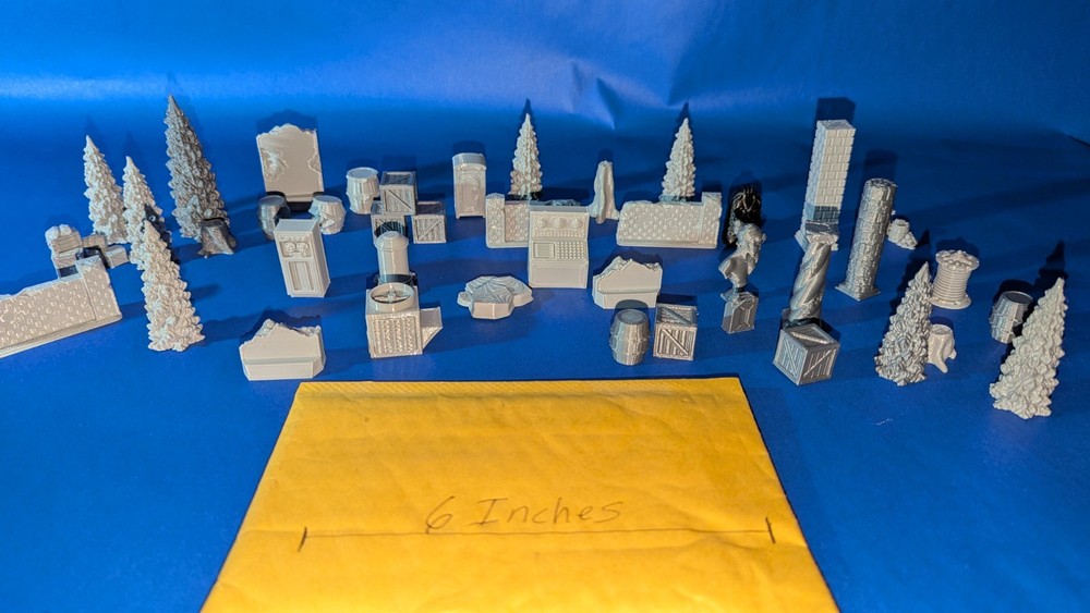 204 Pieces of scatter terrain bundle