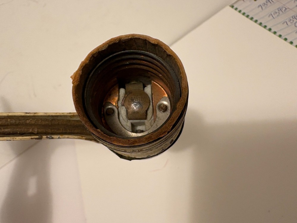 Art Deco, MCM, Metal, Wall Mount Sconce Light