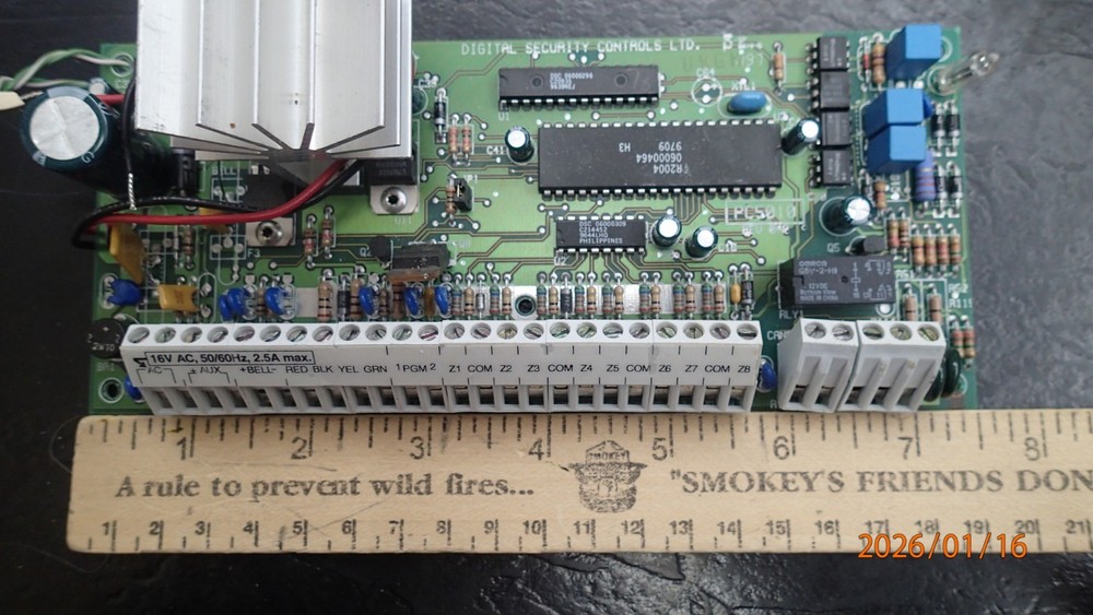 DSC PC5010 PCB version 1.0 pre owned