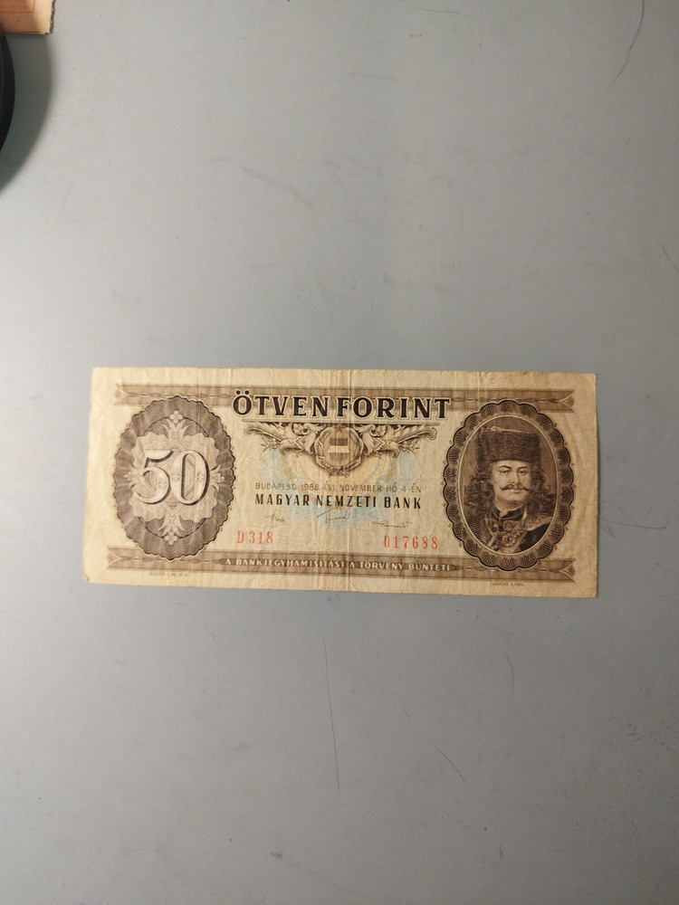 Magyar 50 Forints 1986