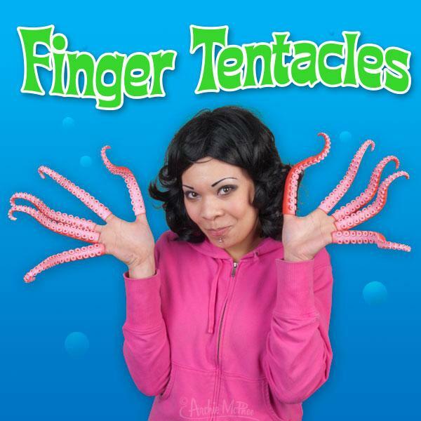7'' FINGER TENTACLES - 5 Piece Bundle Set