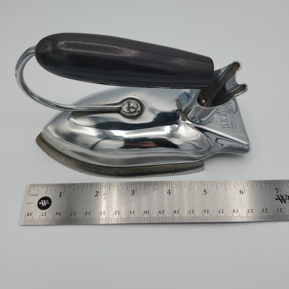 Vintage Kwik Way Flat Iron