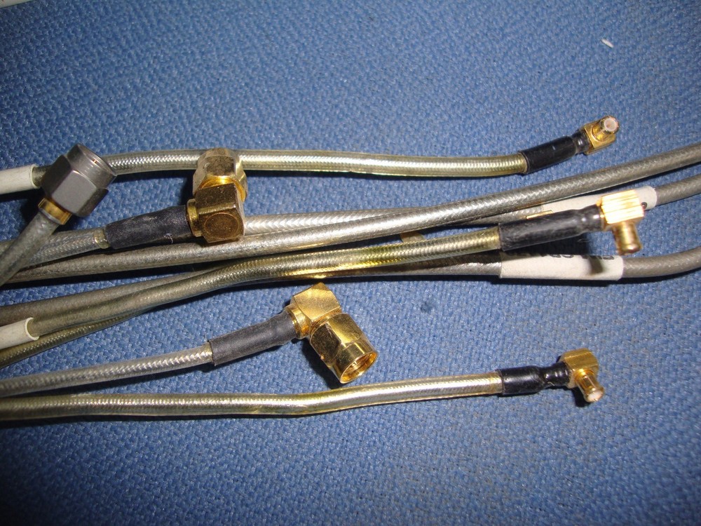 12 pcs /lot semi rigid Cables with VARIOUS connectors