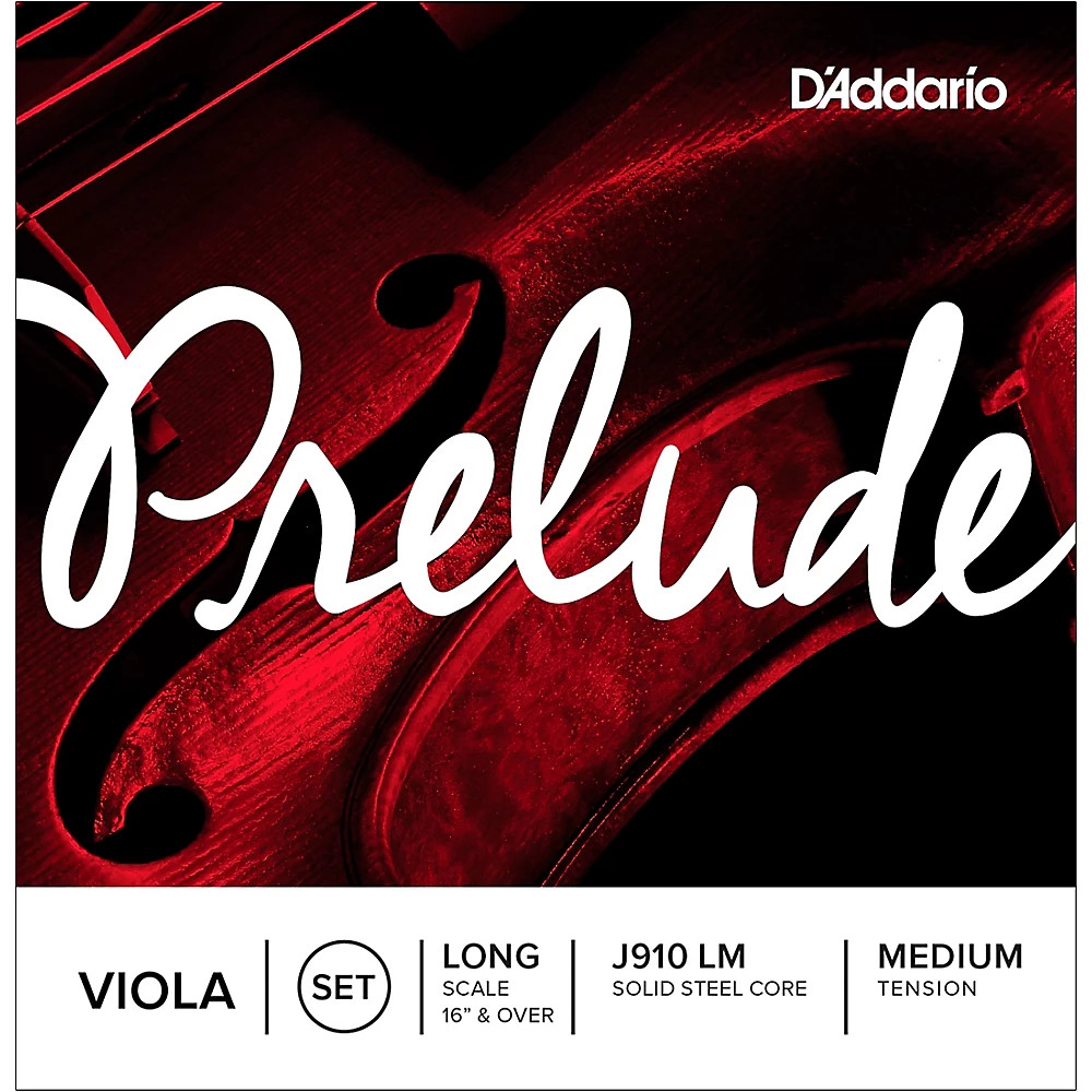 D'Addario Prelude Series Viola String Set 16+ Long Scale