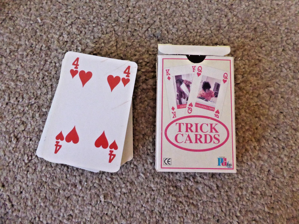 PG Tips Trick Cards Get Out Deck Magic Playing Cards Set Complete Instructions