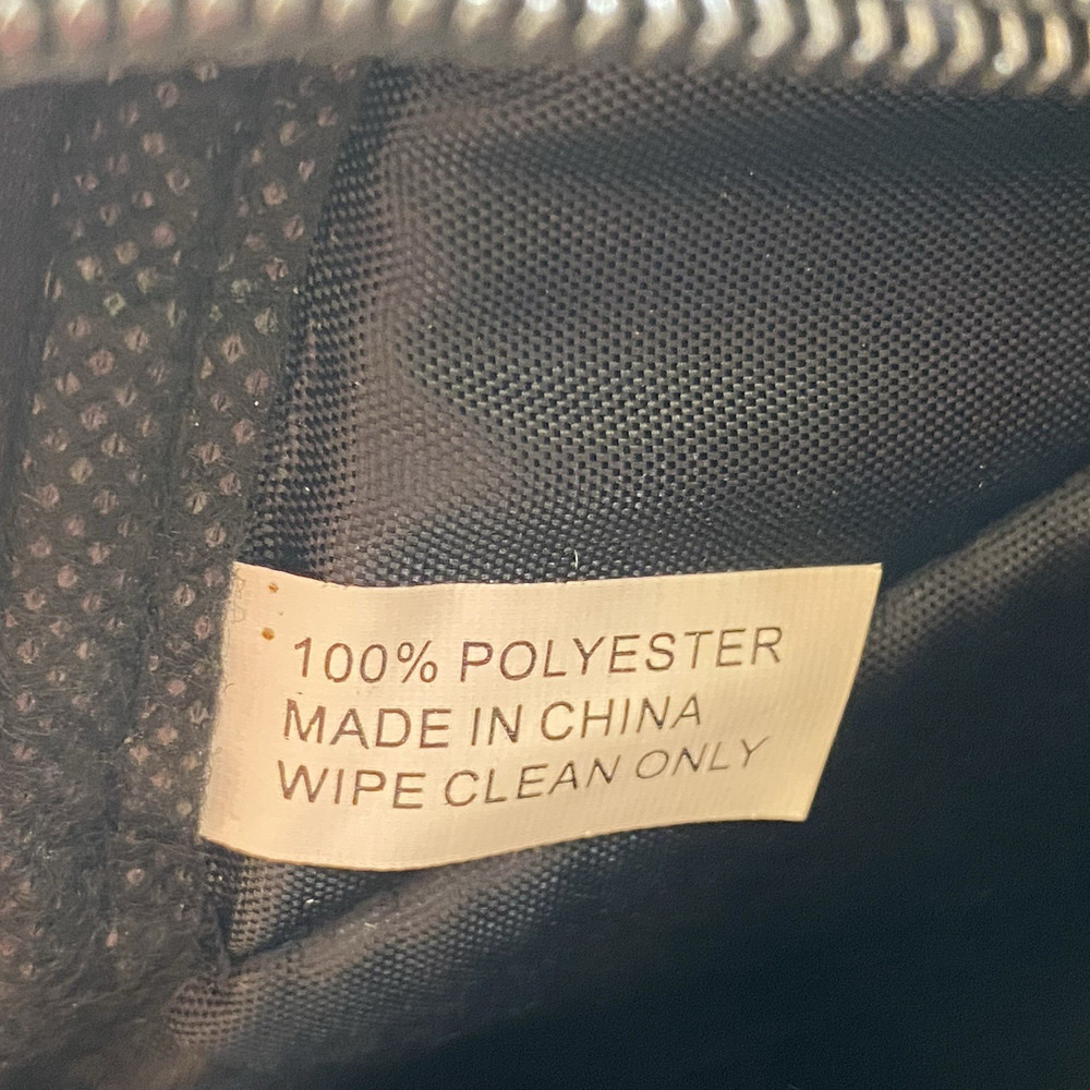 Granite Canyon Backpack Black & Teal Polyester Zipper Multiple Pockets