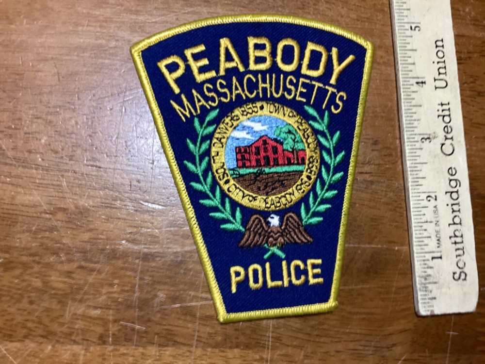 Peabody      Massachusetts vest patch obsolete bx aa# 5