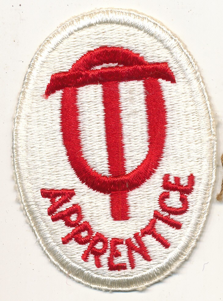 Occupational Therapy Apprentice patch WWII era make rare