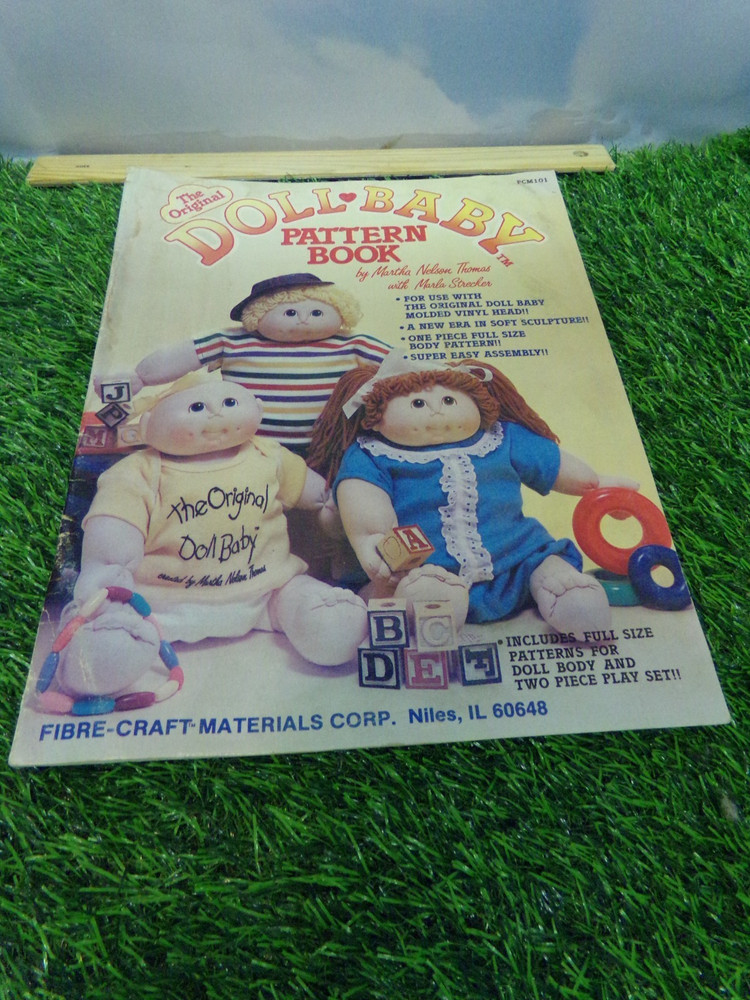 DOLL BABY PATTERN BOOK PATTERNS MAGAZINE NEVER USED.