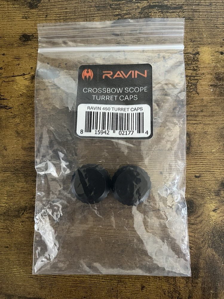RAVIN Crossbow REPLACEMENT 450 Scope TURRET CAPS 2 Pack