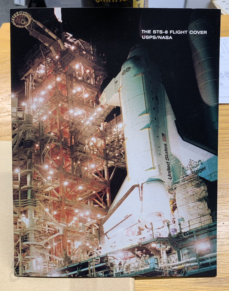 US #1909 FDC 1983 Challenge Space Shuttle flown USPS Folder  Unopened Package |
