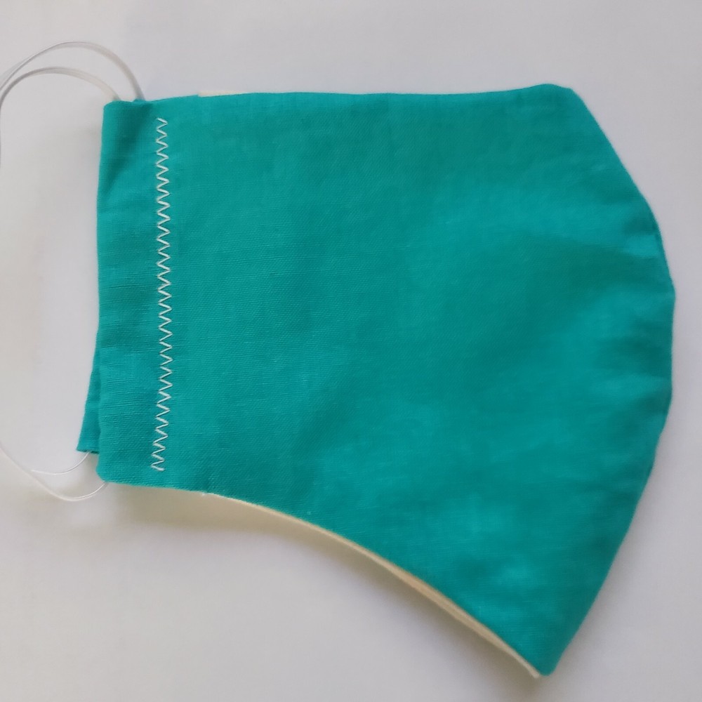 Handmade face mask washable and reusable new  with filter pocket