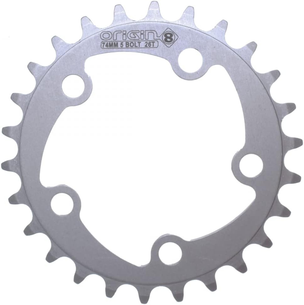 Alloy Blade Chainrings, Silver
