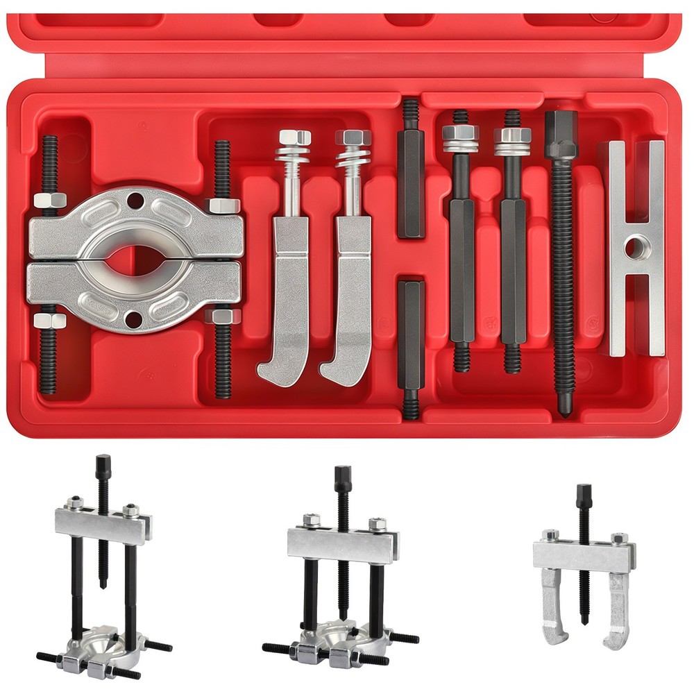 Bearing Separator(Mini) 9 pcs Puller Kit Includes Yoke & Extensions Pullers
