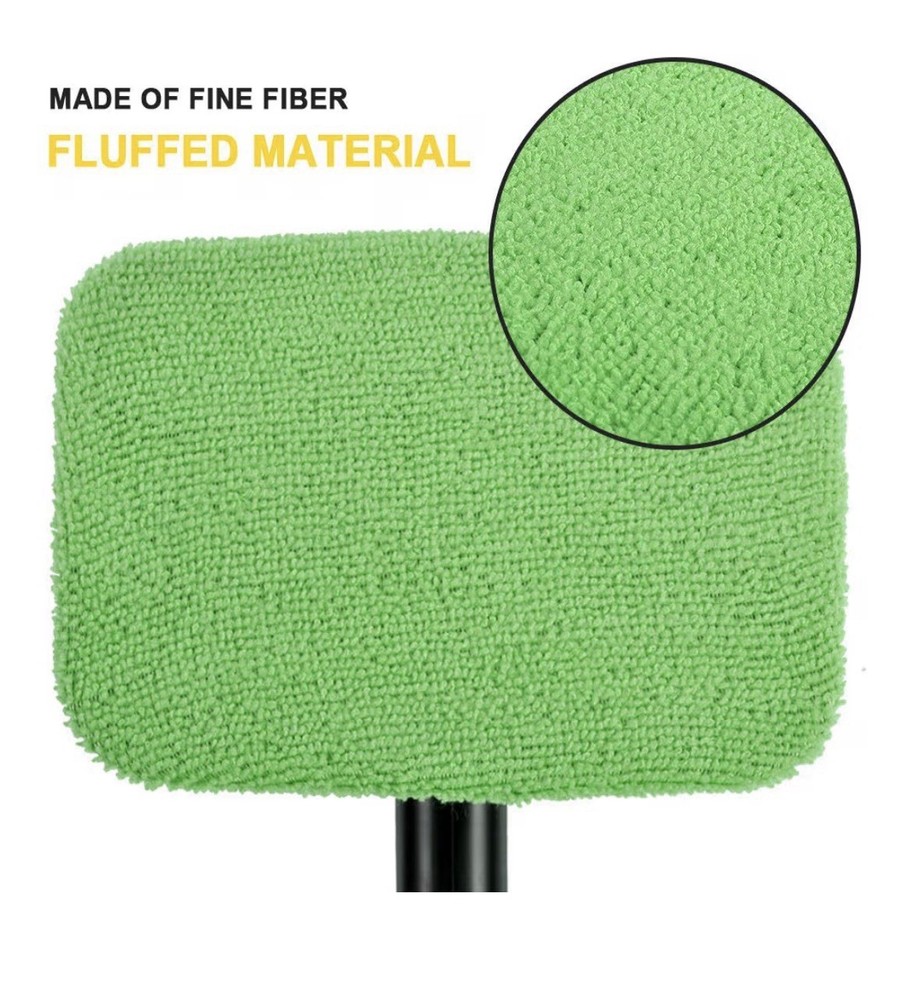 5 Pack Microfiber Replacement Bonnets for Windshield Cleaners - Eco-Friendly