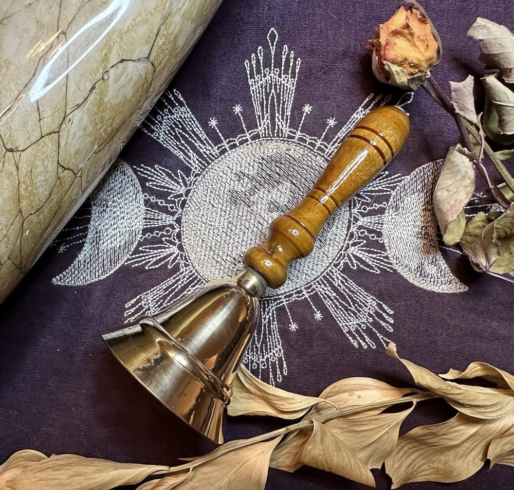 5.5 Inch Brass Altar Bell, Altar Tool